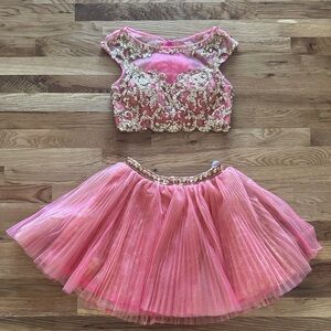 Sherri Hill two piece pageant/homecoming dress set